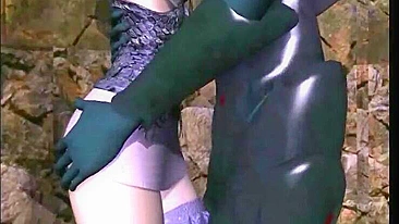 Aventura 3D de Boquete da Batgirl no Anime