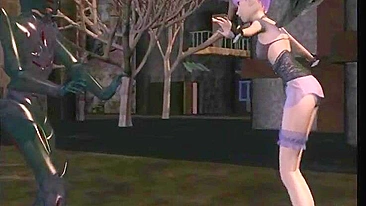 Aventura 3D de Boquete da Batgirl no Anime