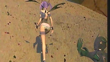 Aventura 3D de Boquete da Batgirl no Anime