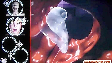 Careca Amarrado - Animação 3D de Foda no Cu com Engasgos