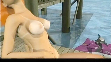 Foda Fantástica em Ilha Deserta - Aventura Pornô 3D