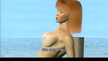 Foda Fantástica em Ilha Deserta - Aventura Pornô 3D