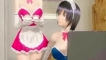 Travesti Anime Fodida sem Camisinha em Ação Toon Quente!