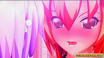 Gatinha Anime Mama seu Próprio Pauzão de Travesti