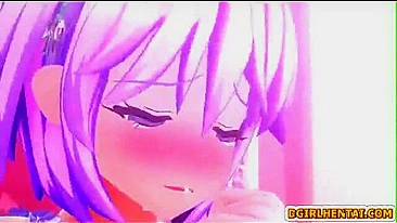 Gatinha Anime Mama seu Próprio Pauzão de Travesti