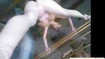 Bondage e Foda Pesada em Pornô Anime 3D