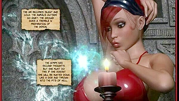 Travesti em Suruba Chupando Pauzão em Pornô 3D