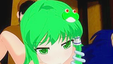 Gangbang de Trans em Trio com Dildos e Desenhos