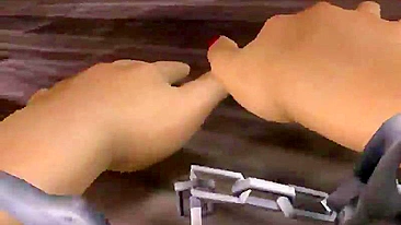 Travesti Peituda Fode e Bate Punheta em Anime Hentai