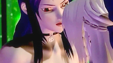 Travesti Hentai Fode Personagem Anime em Diversão Hardcore