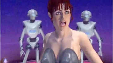 Alienígenas Testam MILF Humana Raptada em Pornô 3D