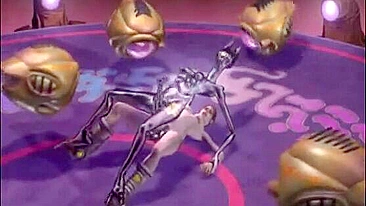 Foda na Boca no Ringue - Pornô 3D Anime