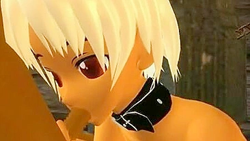 Amarrada em 3D - Foda nos Peitos e na Buceta Anime Quente