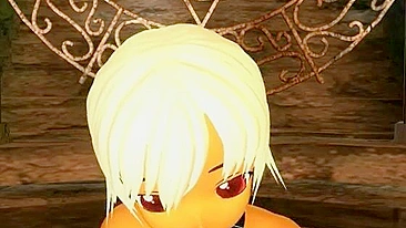 Amarrada em 3D - Foda nos Peitos e na Buceta Anime Quente