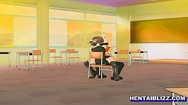 Anime Pornô - Espanhola e Chupada em Pau Duro