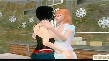 Masturbação Solo de Travesti 3D Hentai - Prazer Intenso com Travestis Sensuais!