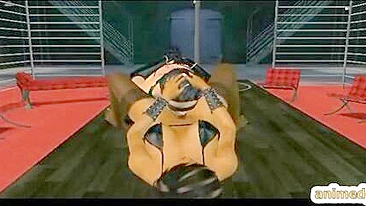 Hentai 3D Favela Quente com Foda de Consolo