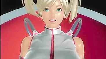 Foda Hentai com Peitões - Gozada em 3D