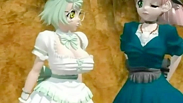 Shemale hentai leva injeção - Animação 3D safada