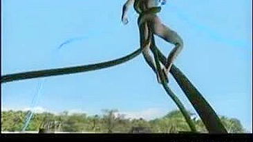 Vadia Fodida por Monstro Cobra em Hentai 3D Animado