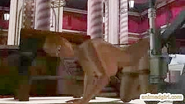 Suruba na Favela com Travesti Fodida em Hentai