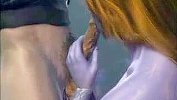 Garota Hentai 3D Ganha Boquete Quente de Pauzão ao Ar Livre