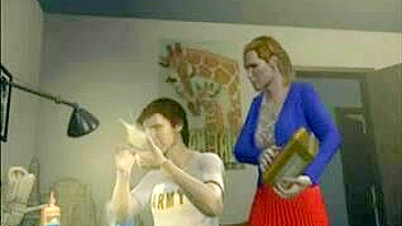 Garota Hentai 3D Ganha Boquete Quente de Pauzão ao Ar Livre