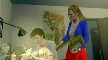 Garota Hentai 3D Ganha Boquete Quente de Pauzão ao Ar Livre