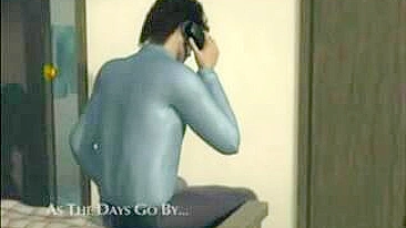 Garota Hentai 3D Ganha Boquete Quente de Pauzão ao Ar Livre