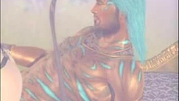 Menina hentai 3D chupa e cavalga pauzão duro