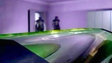 Flagrada! Peituda Dedilha o Noivo Gostoso em 3D Hentai