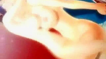 Travesti Peituda Hentai Furando em Porno 3D Animado de Suruba