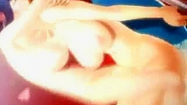 Travesti Peituda Hentai Furando em Porno 3D Animado de Suruba