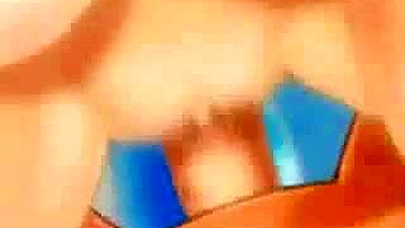 Travesti Peituda Hentai Furando em Porno 3D Animado de Suruba