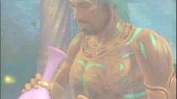 Garota 3D Hentai Lambida e Dedada Enquanto se Masturba, Gozando na Buceta Apertada Estilo Anime