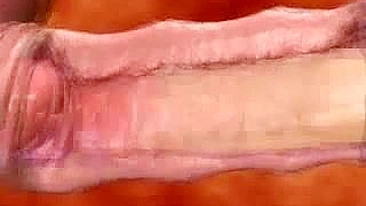 Animação 3D Sensual de Mulher Enfiando Pepino na Buceta