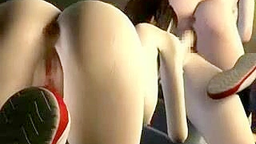 Duas Morenas Gostosas Dividem um Pau em Animação Quente!