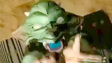 Ruiva Anime Hentai Fodida por Monstro em 3D