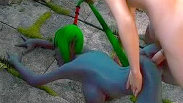 Veja Anão, Elfa e Estrelas Pornô Humanas Lutando contra Invasores Orcs no Épico Mundo de Porncraft!