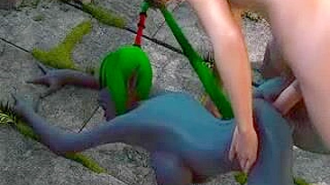 Veja Anão, Elfa e Estrelas Pornô Humanas Lutando contra Invasores Orcs no Épico Mundo de Porncraft!