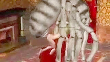 Inseto Alienígena Fode MILF Loira - Tamanho Gigante!