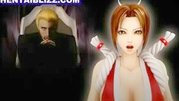 Bondage Hentai Selvagem - Homens Mascarados Dominam Garota 3D