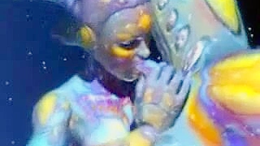 Pornô de Desenho Espacial - Explorando o Universo com Animações Sensuais