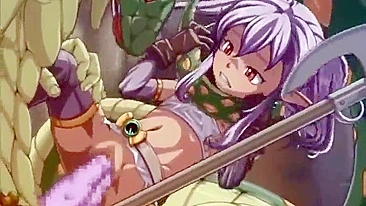 Gangbang Fofo de Hentai com Monstros Safados