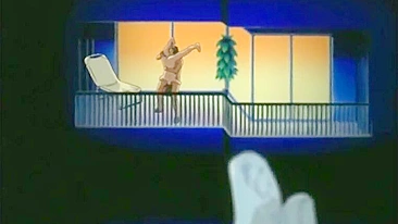 Hentai Japonês com Plugs no Cu Vibrando e Chupando Pau