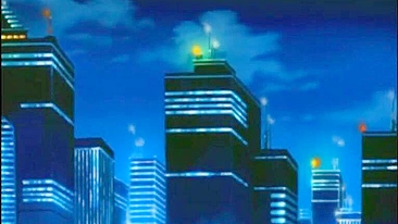 Personagem Anime Sexy Coberta de Porra, Close no Rosto