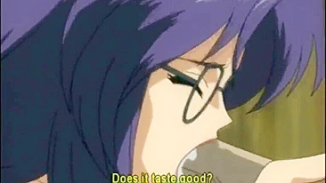 Anime Universitária em Ménage Hard com Tarado