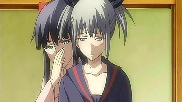 Gatinhas Japonesas Safadas em Trio Quente de Hentai