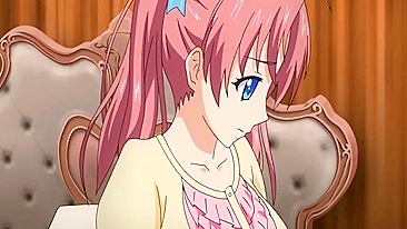 Empregada Peituda Furada Duro pelo Pau Hentai do Patrão