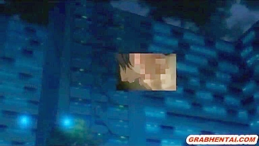 Bondage Universitária Hentai Peitões Buceta Molhada na Biblioteca